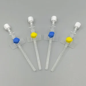 square wing ‌iv cannula with injection ivc 005