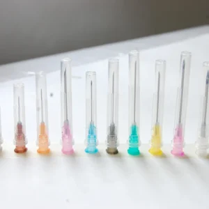 disposable injection needles for mixing medicines